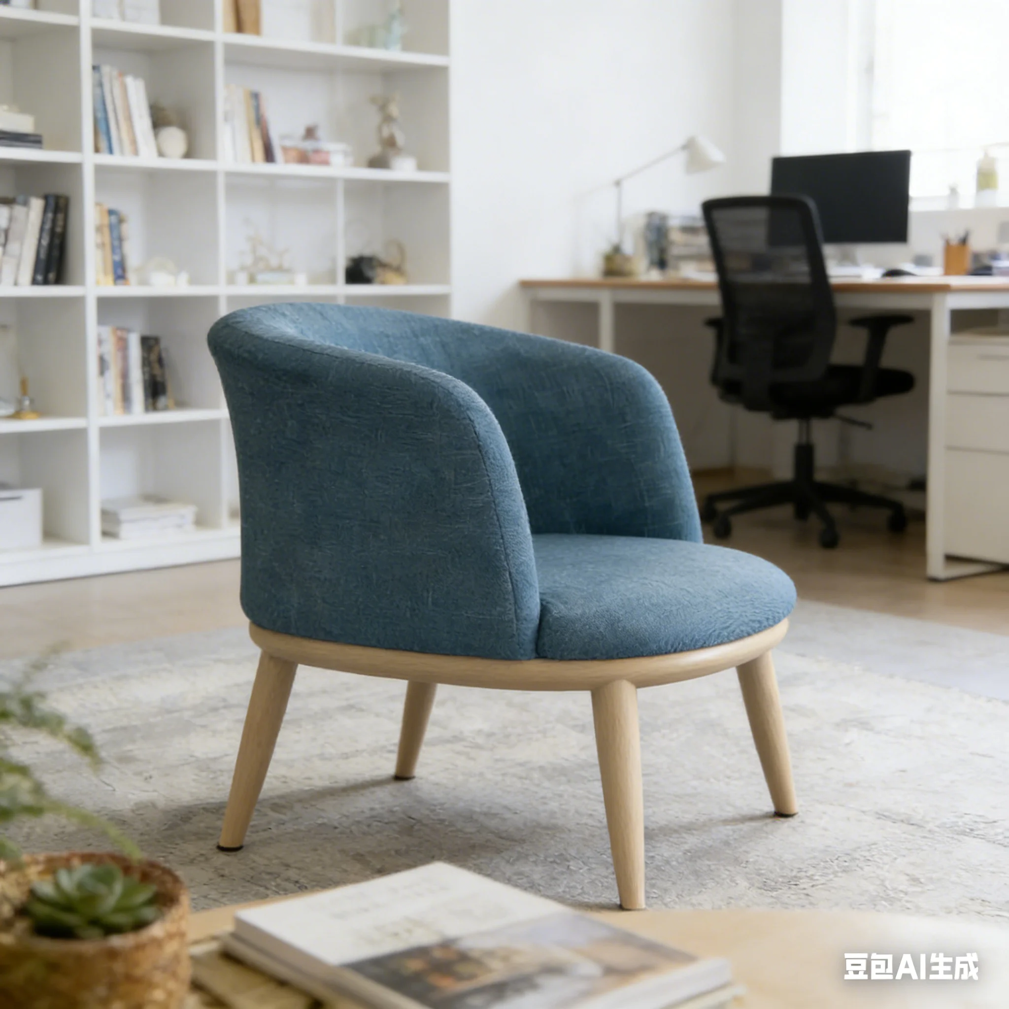 Home Bar Seating - AOLIVIYA Creatieve lichte eetkamerstoel met koffie-rugleuning
