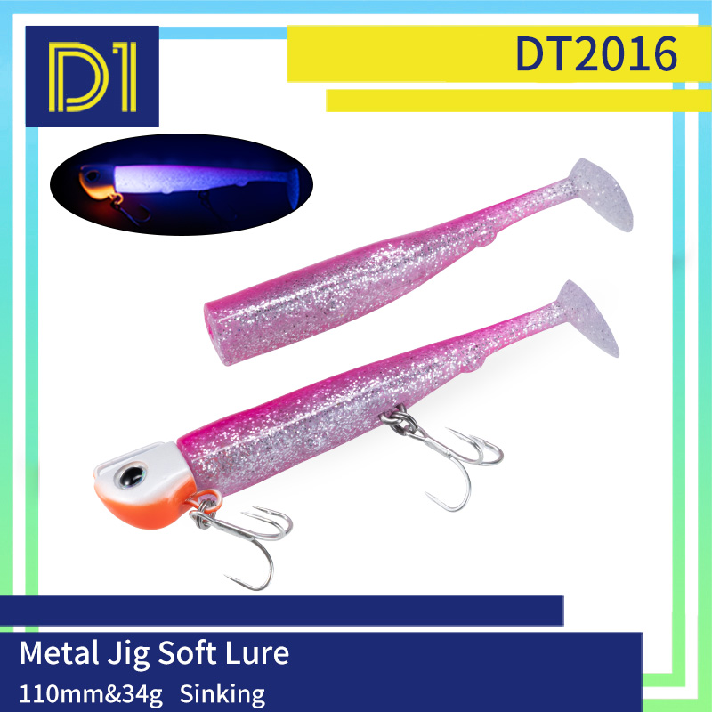 Jigger Double Sided - D1 110mm 34g Zinkende Metalen Jig