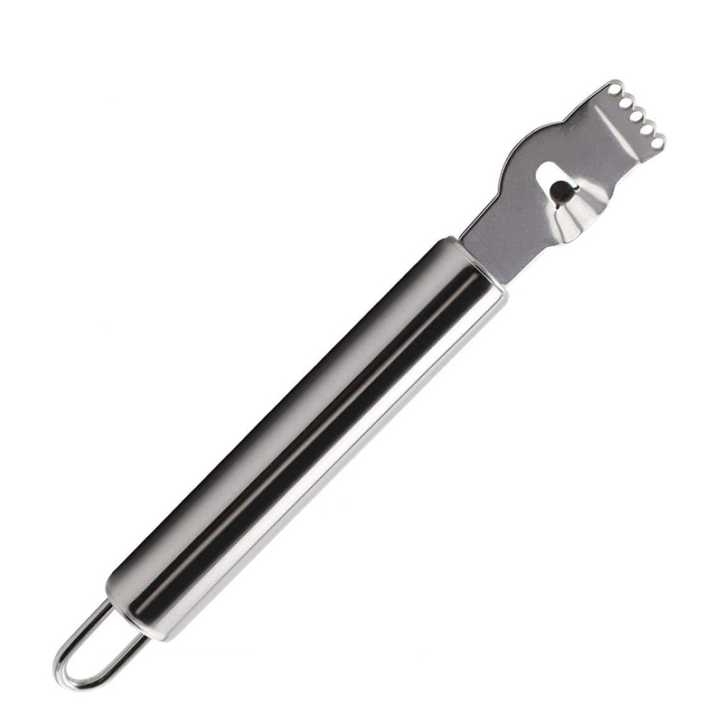 Peeler Channel Knife - LMETJMA RVS Citroen Zester Rasp met
