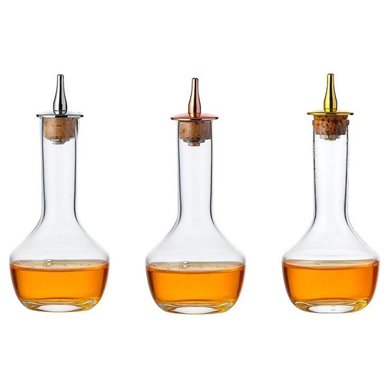 Bitters Bottle Set - 100Ml Glas Spray Bittere Druppelflesje Glazen