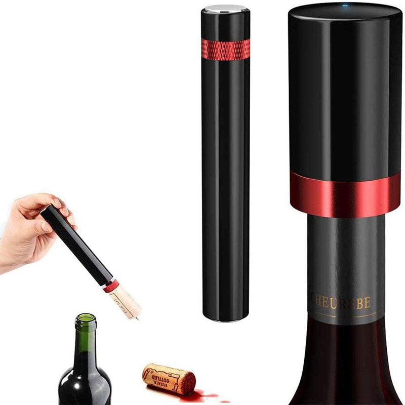 Wine Preservation Pump - Draagbare wijnflesopener, luchtpomp roestvrijstalen penkurkentrekker kurkentrekker