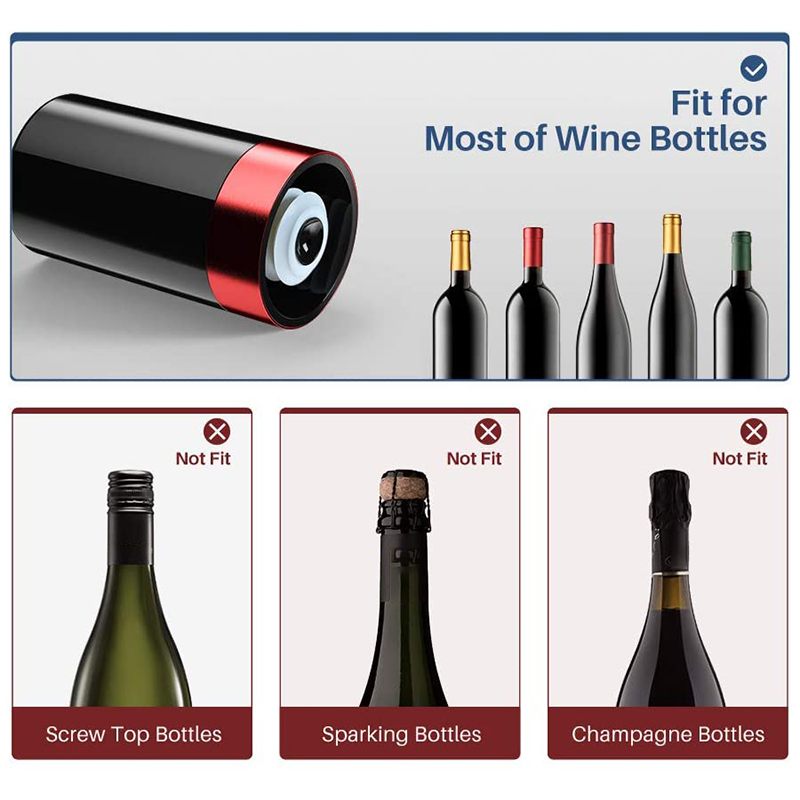Wijn Stopper Vacuüm Elektrisch - Wine Preservation Pump recensie en prijs