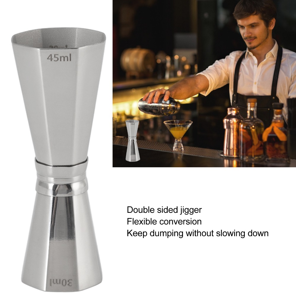 304 roestvrijstalen dubbele co - Jigger Double Sided recensie en prijs