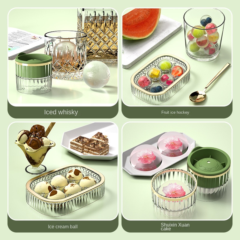 Sferische ijsbox met grote cap - Ice Mold Sphere recensie en prijs