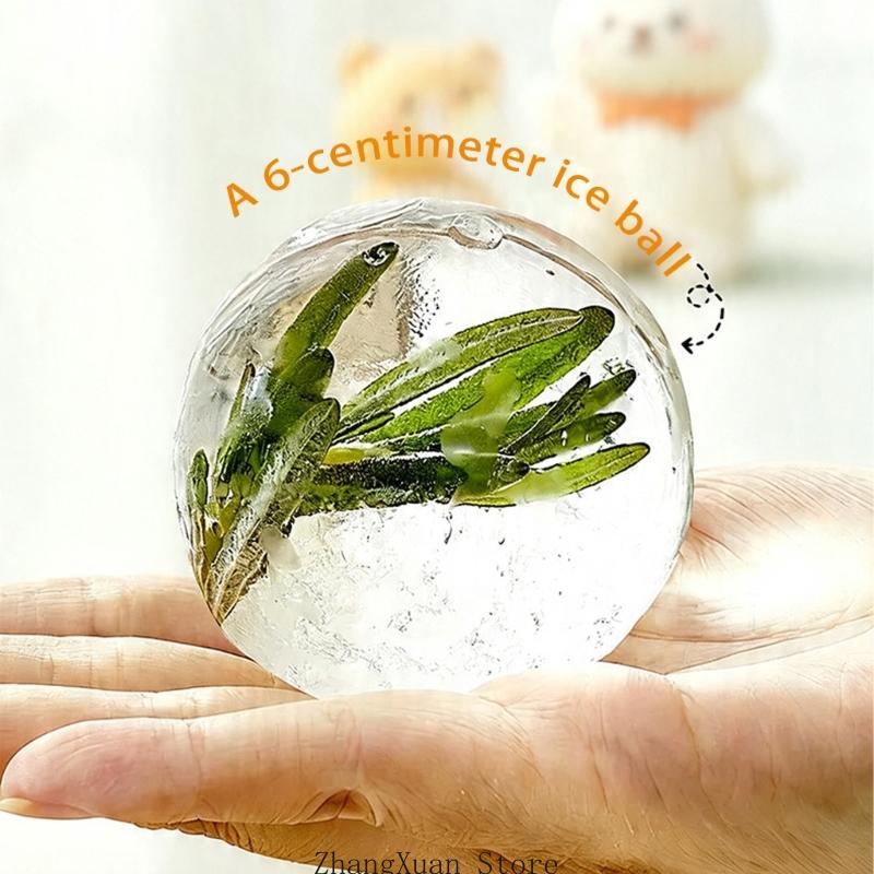 Handige opvouwbare drankcontai - Ice Mold Sphere recensie en prijs