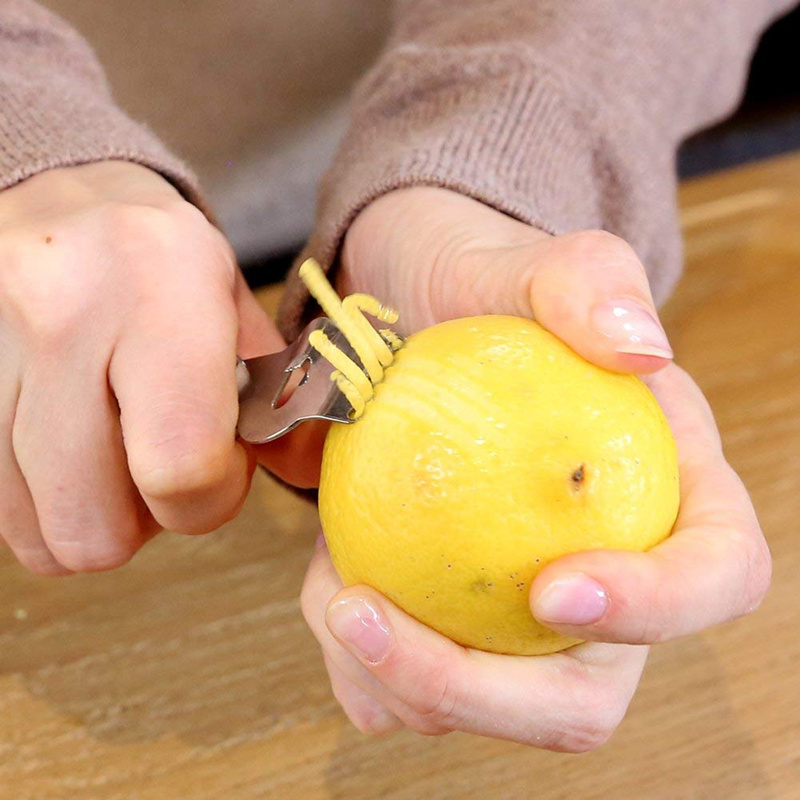 LMETJMA RVS Citroen Zester Ras - Peeler Channel Knife recensie en prijs