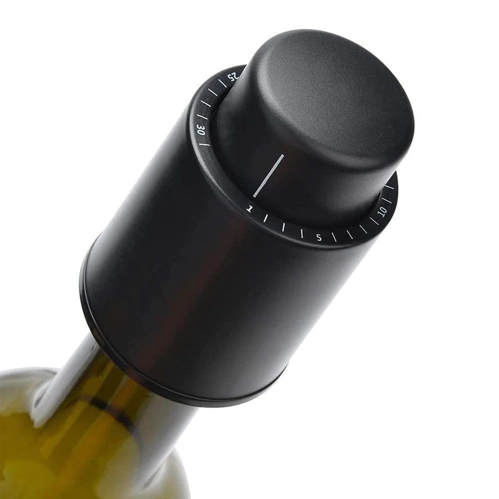 Push-type vacuüm wijnbewaarkor - Wine Preservation Pump recensie en prijs