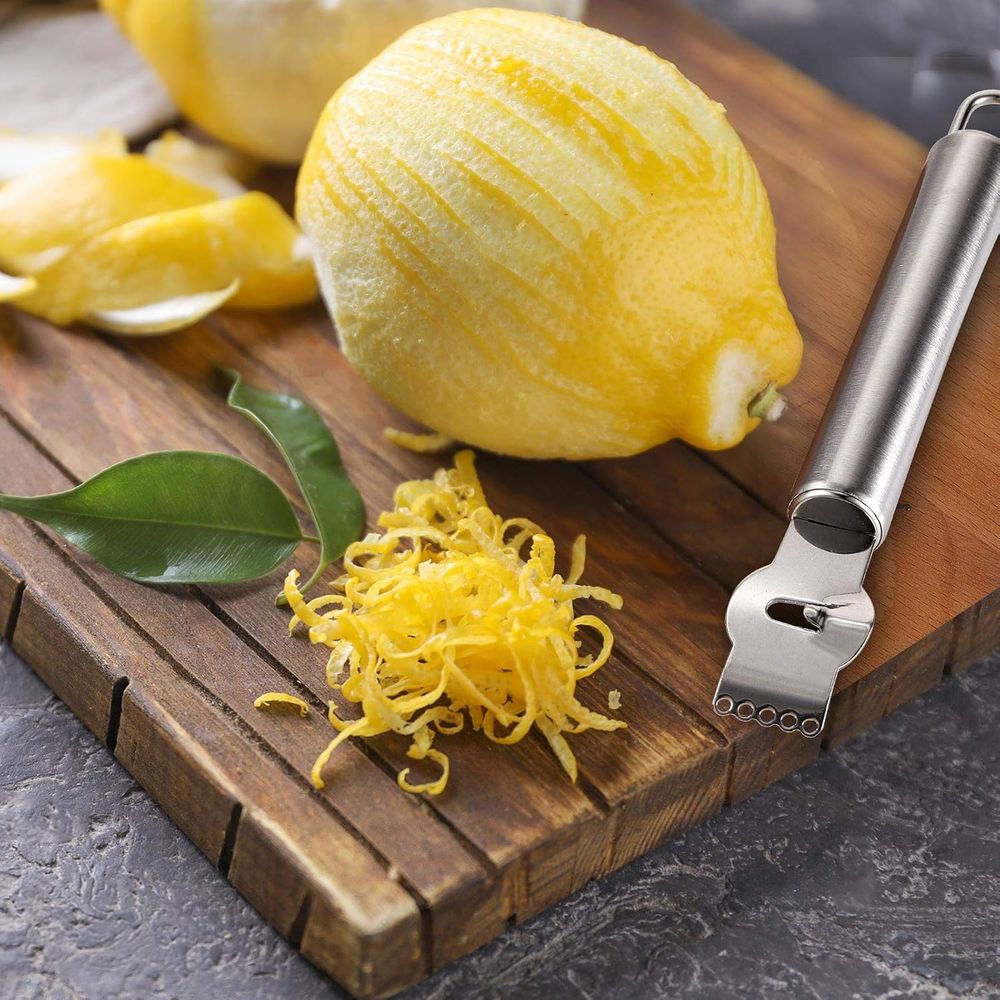 4-delige roestvrijstalen citro - Peeler Channel Knife recensie en prijs
