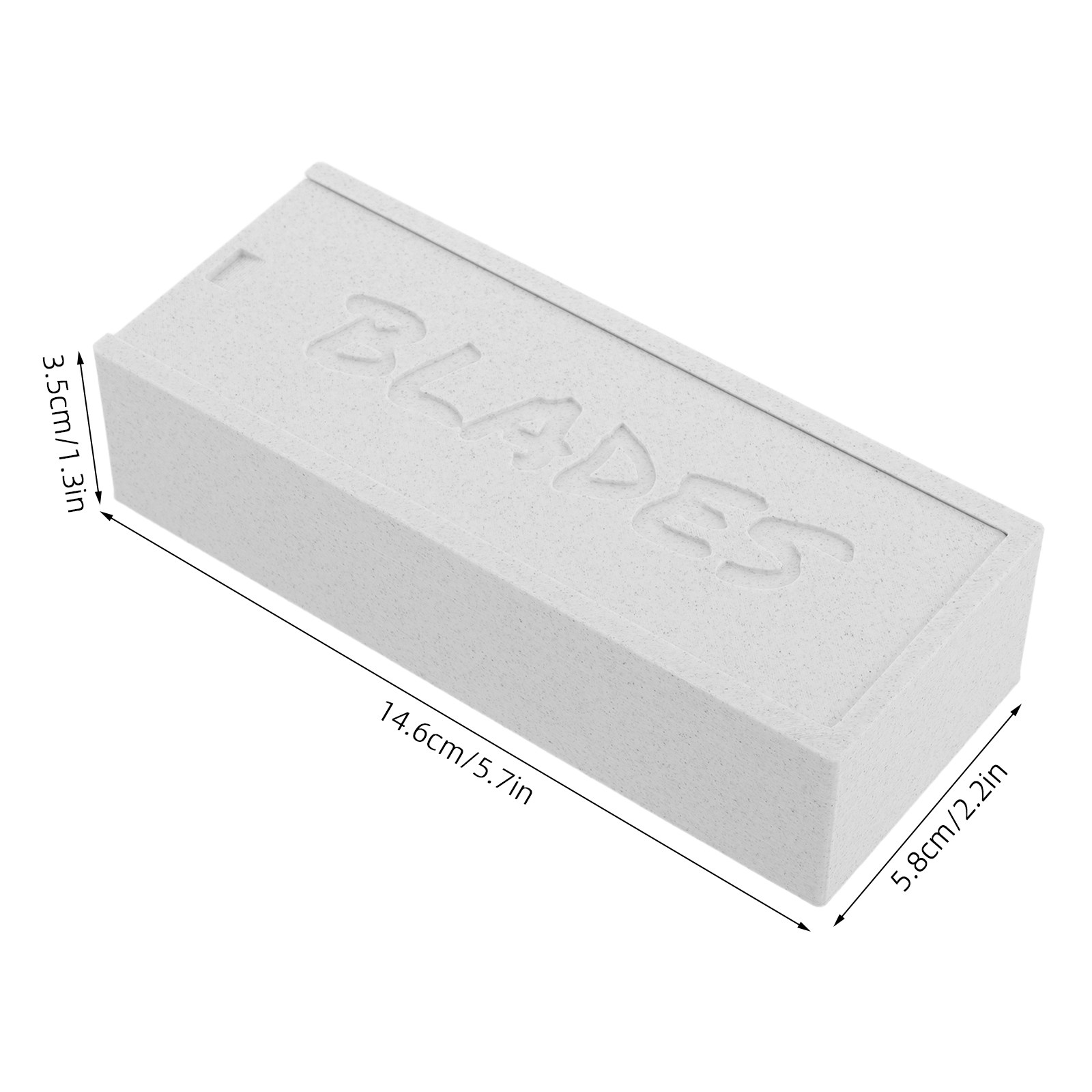 Witte dubbele opbergkoffer voo - Home Barber recensie en prijs