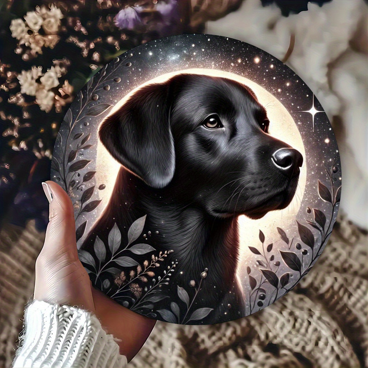 Charmante zwarte labrader en k - Home Bar And Kitchen recensie en prijs