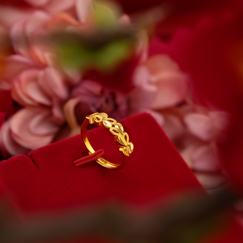100% 18 K Gouden Sieraden Ring - Bar Cart Gold recensie en prijs
