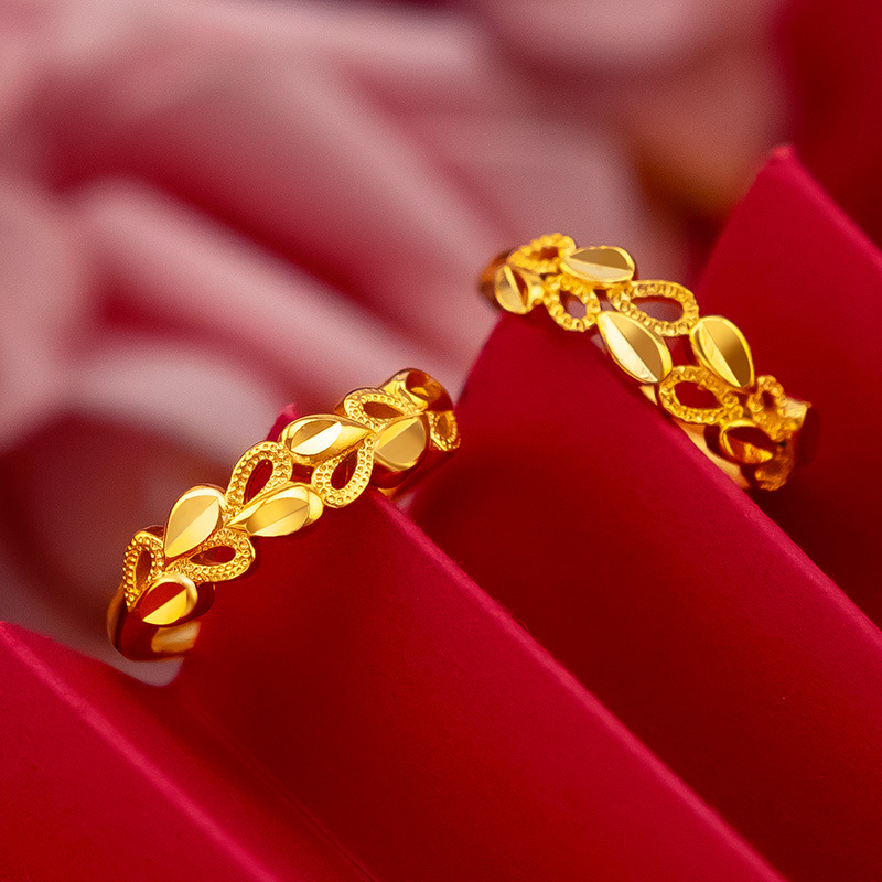 100% 18 K Gouden Sieraden Ring - Bar Cart Gold recensie en prijs