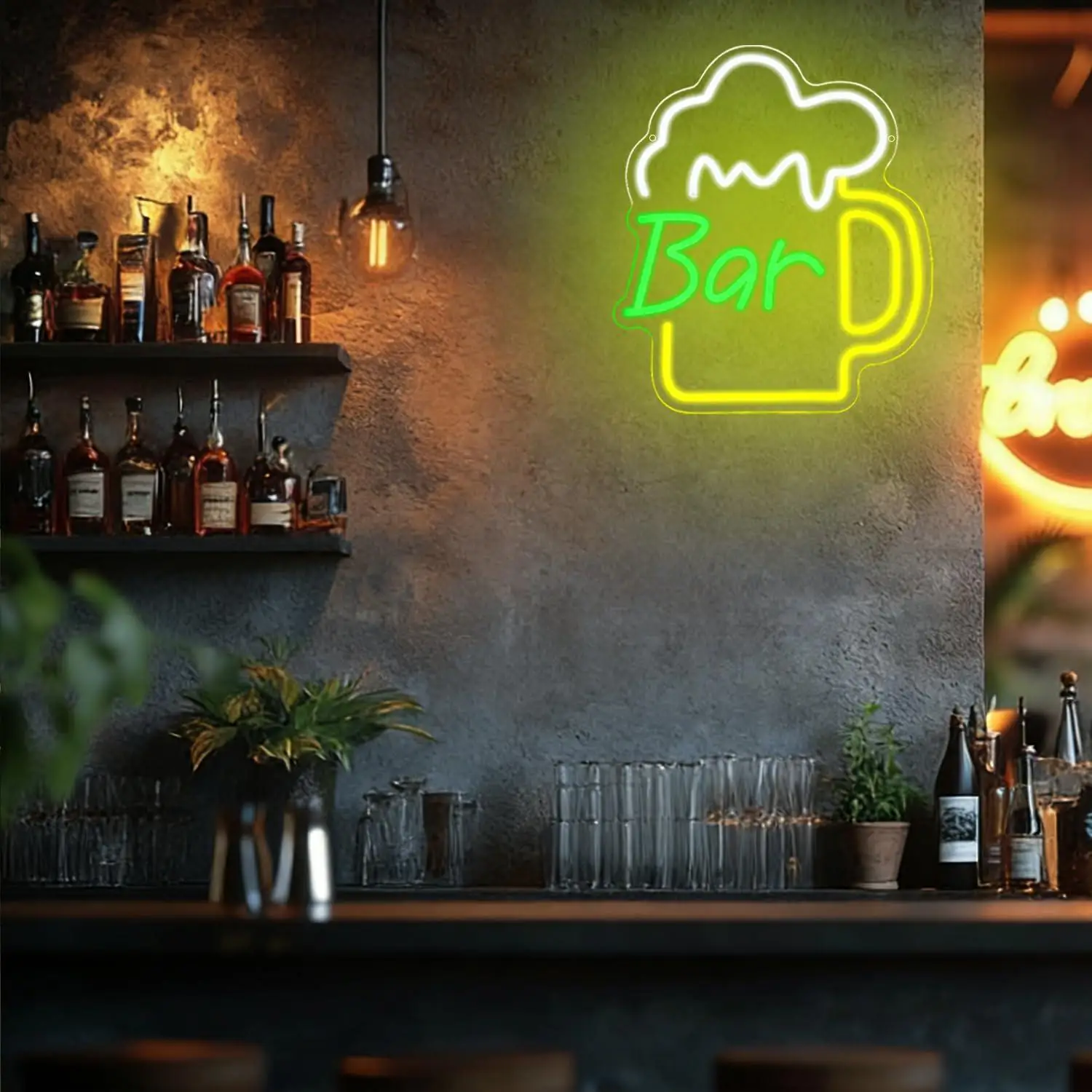 Bierbar Neon Sign USB Dimbare  - Home Bar And Kitchen recensie en prijs