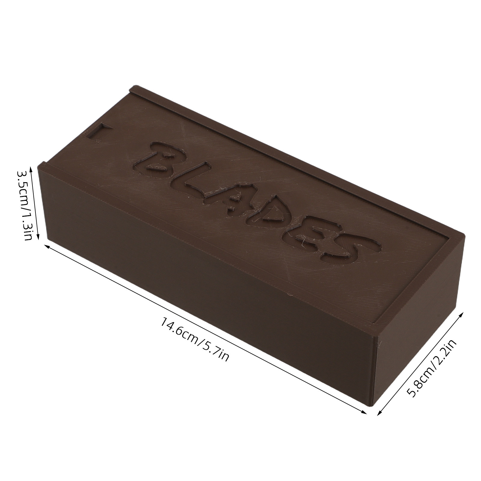 Dubbelcompartimentige bruine p - Home Barber recensie en prijs