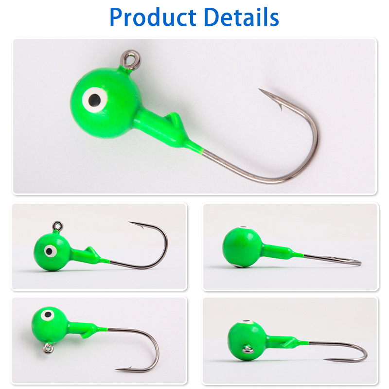 60 Stks/zak Lood Jig Heads Vis - Jigger Double Sided recensie en prijs