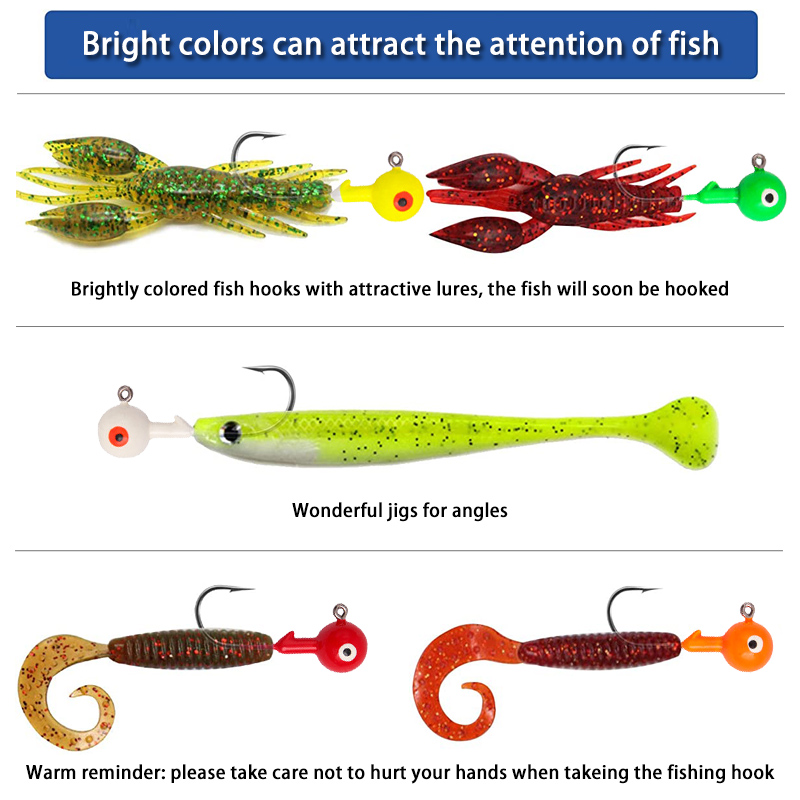 60 Stks/zak Lood Jig Heads Vis - Jigger Double Sided recensie en prijs
