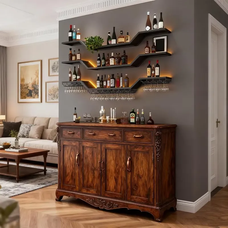 70,8 inch LED wandgemonteerde  - Home Bar Shelf recensie en prijs