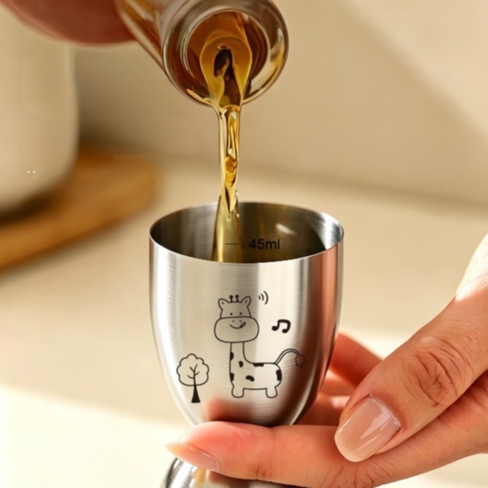 30/60ML RVS Jigger met Schaal  - Jigger Double Sided recensie en prijs