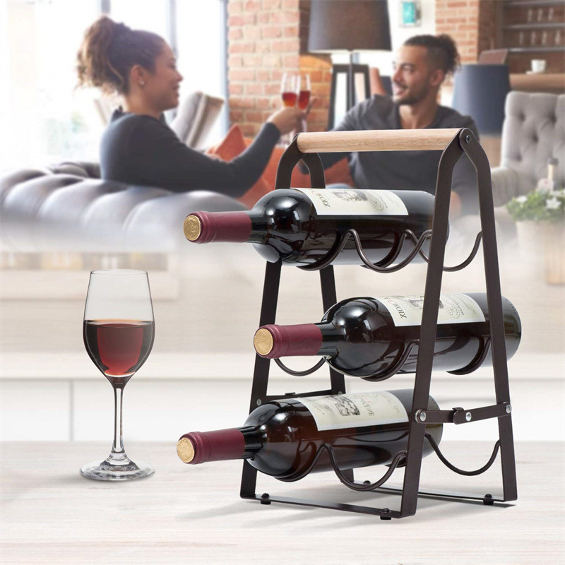 6 Flessen IJzeren Inklapbare O - Home Bar Shelf recensie en prijs