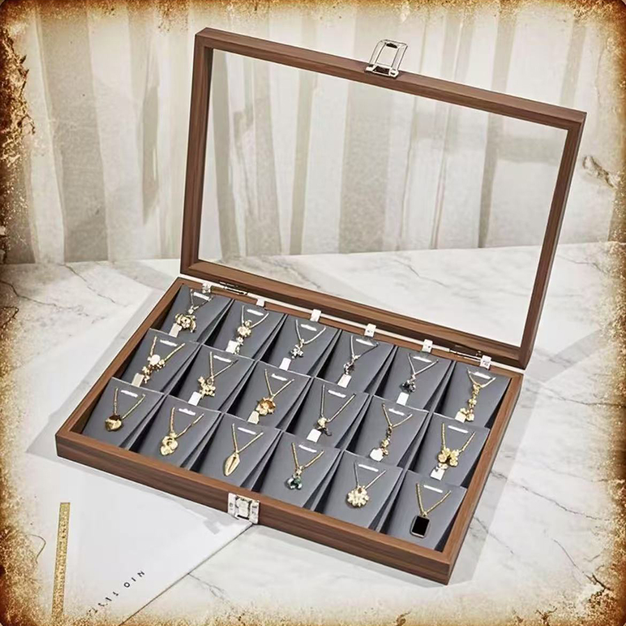 Walnoot houten ketting hanger  - Bar Cart Gold recensie en prijs
